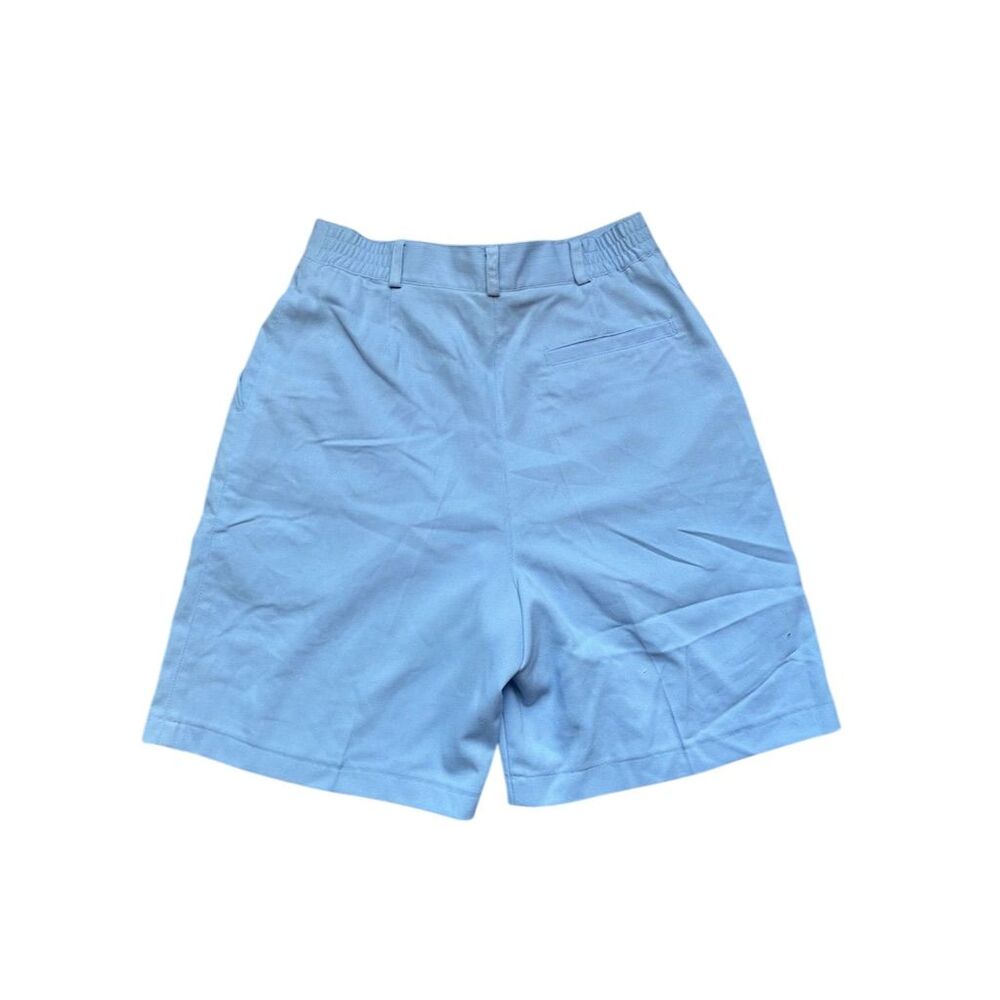 EP Pro Women's High Waist Pleated Shorts Blue Size 4 Casual Golf‎ - Picture 2 of 13